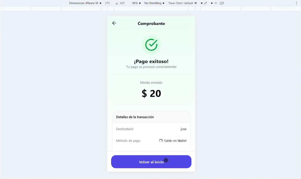 Digital Wallet — Project screenshot