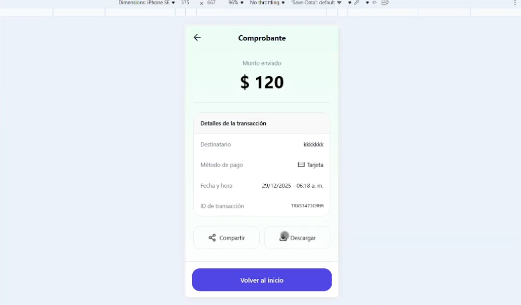 Digital Wallet — Project screenshot