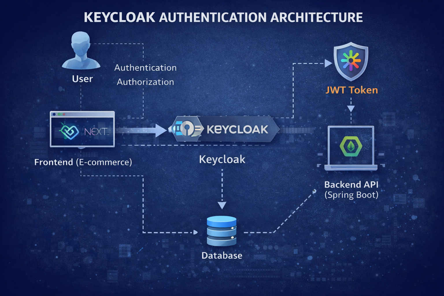 E-commerce Backend with Keycloak — Project screenshot