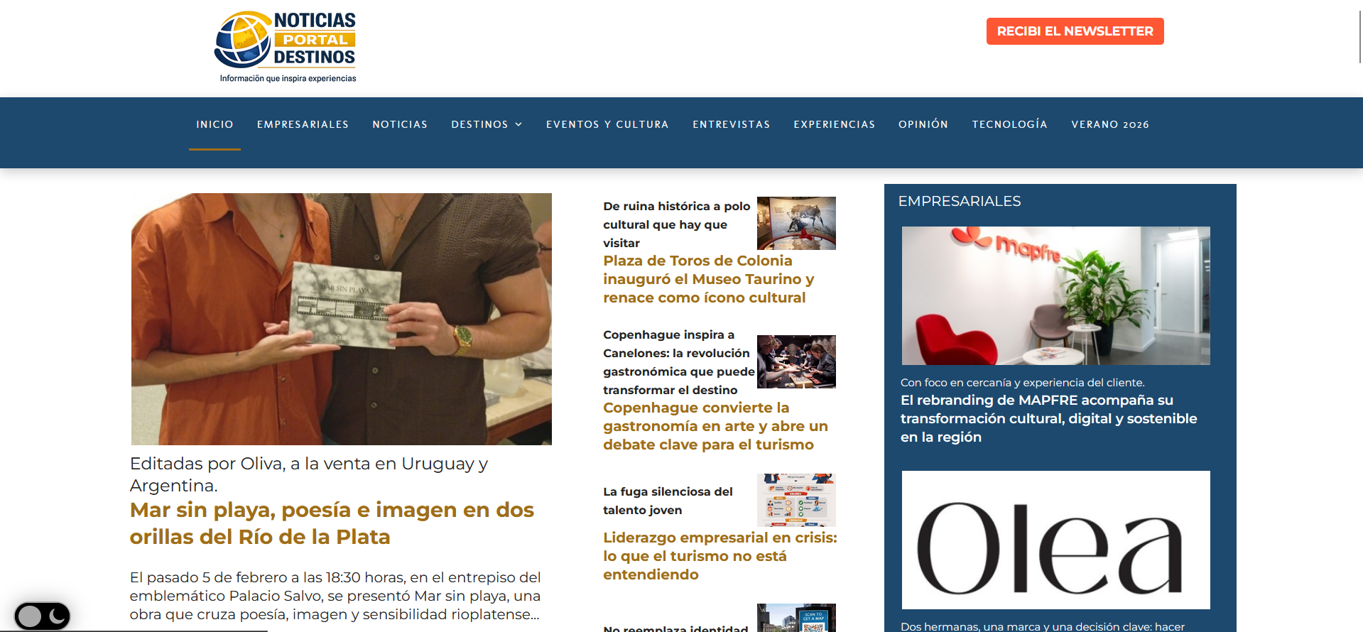 News Website — Project screenshot